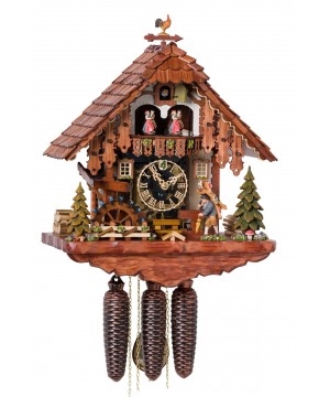 Schwarzwälder Kuckucksuhr mit Glockenspiel