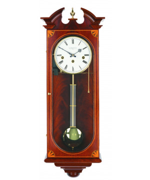 Mechanical wall clock wood