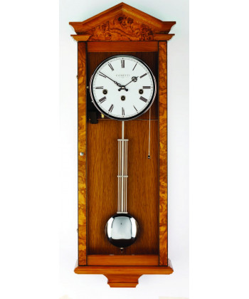 Orologio da parete meccanico in legno