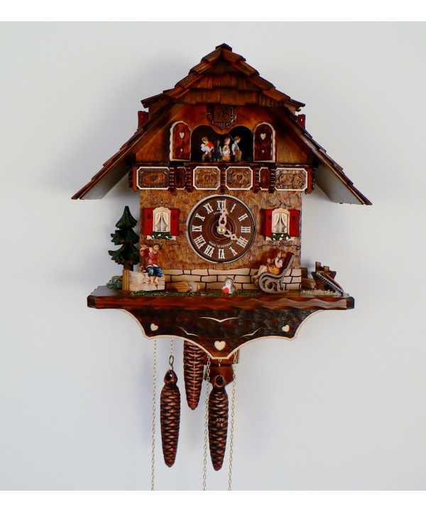 Orologio a cucù Suonando originale della Foresta Nera - Sangalli dal 1900  MILANO