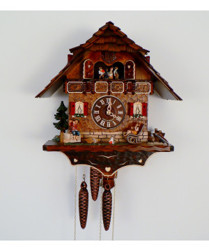 Horloge de coucou de forêt noire avec Carillon