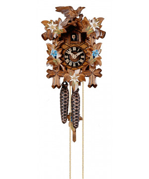 Black Forest cuckoo clock 5 leaves