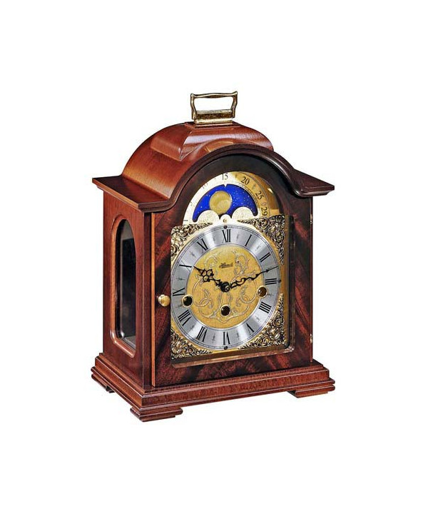 Orologio da tavolo meccanico in legno