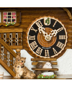 Schwarzwälder Kuckucksuhr mit Glockenspiel