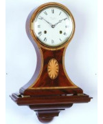 Orologio da tavolo meccanico in legno