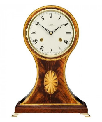 Tisch-Uhr aus Holz mechanisch