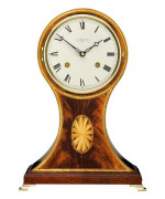 Orologio da tavolo meccanico in legno