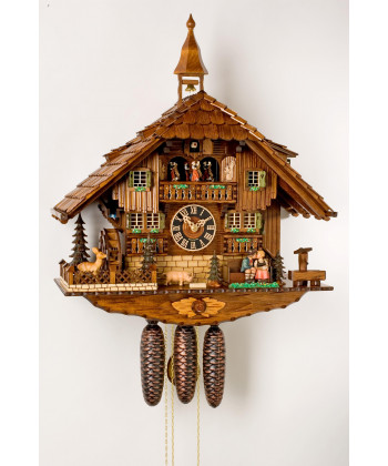 Cuckoo clock Black Forest cottage