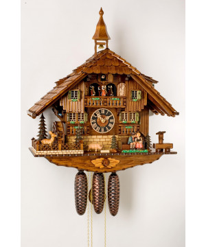 Pendule à coucou maison de forêt noire