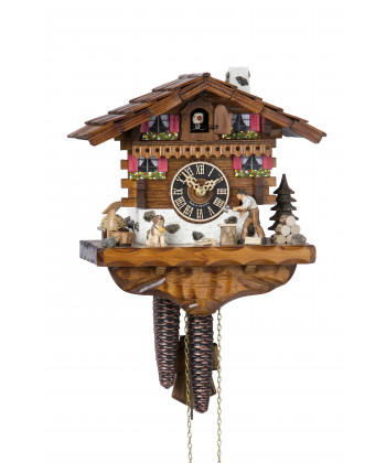 Cuckoo clock Black Forest cottage