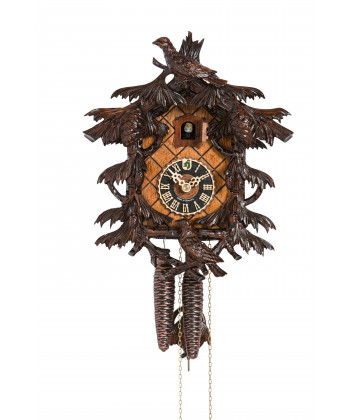 Horloge de coucou de forêt noire à 5 pétales