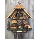 Black Forest cuckoo clock with carillon