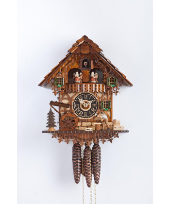 Cuckoo clock Black Forest cottage